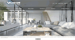 Desktop Screenshot of mueblesvaldeon.com